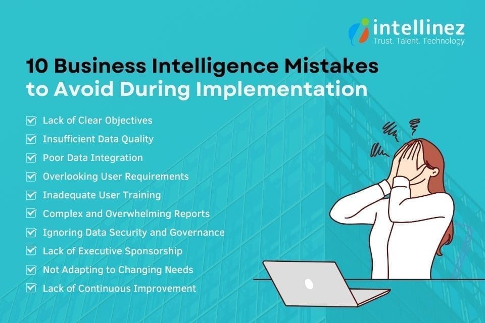Business Intelligence Implementation: 10 Mistakes to Avoid at All Costs 2 Business Intelligence Mistakes
