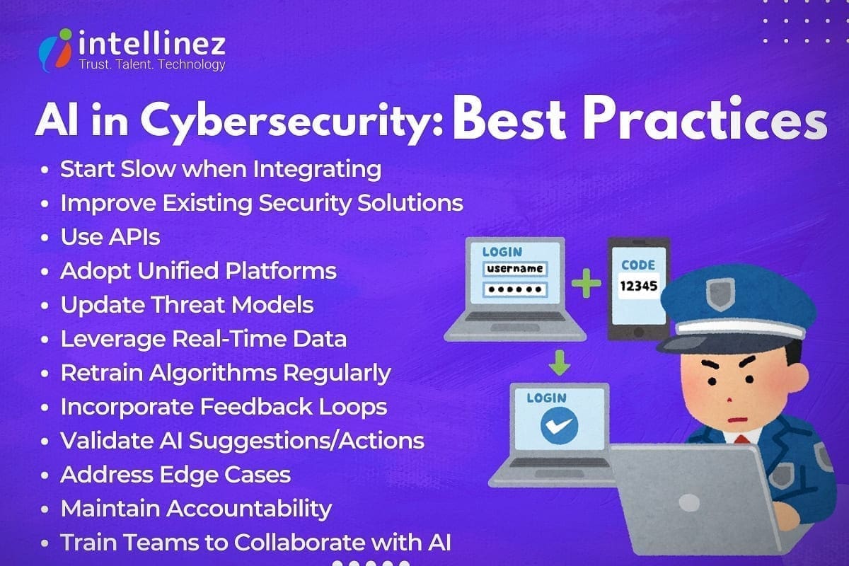 AI in Cybersecurity: Staying Ahead of Emerging Threats 7 AI in Cybersecurity: Best Practices