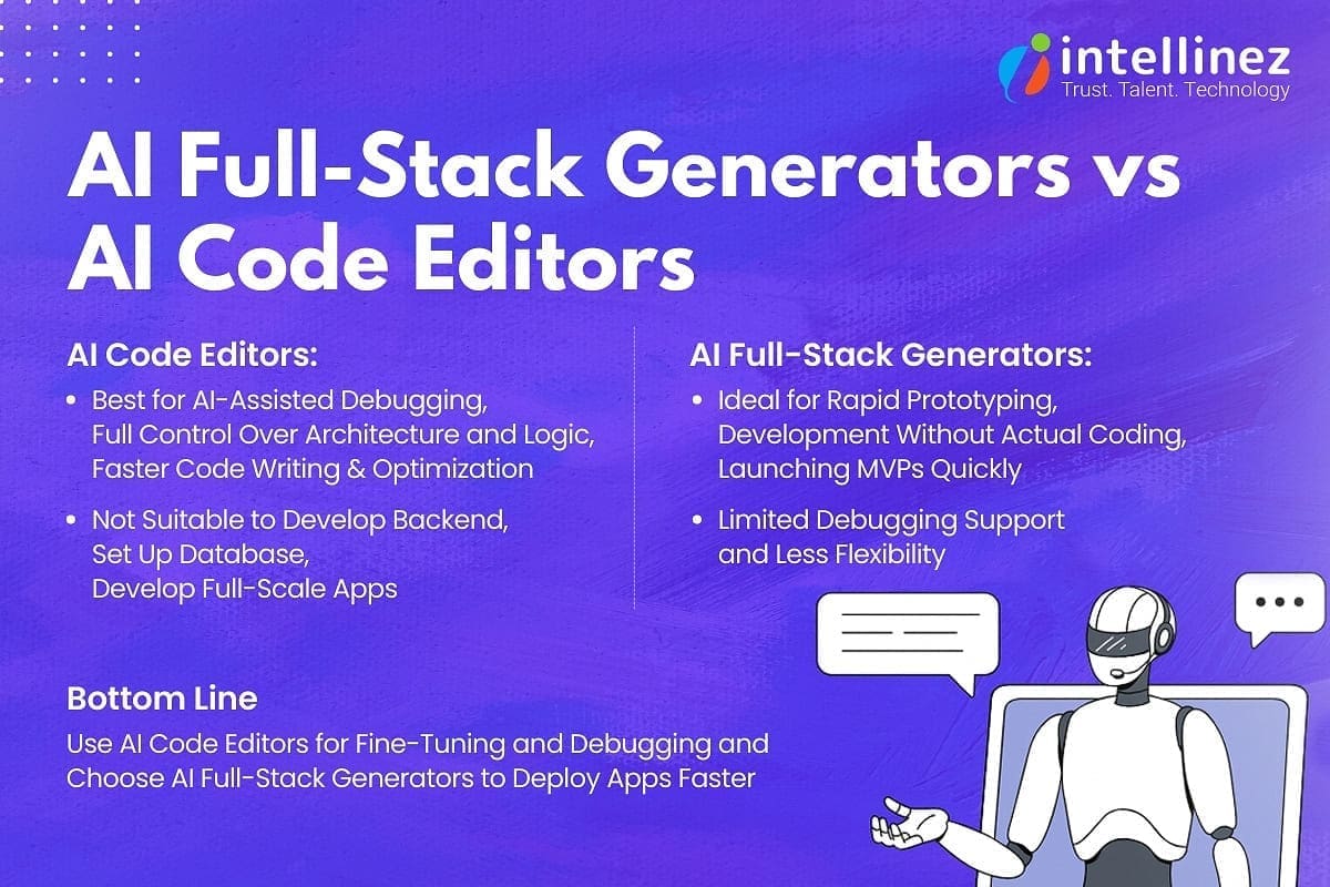 From Idea to App in Hours: How AI Full-Stack Generators are Changing the Game 5 AI Code Editors vs AI Full-Stack Generators