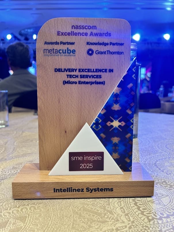 A Transformative Showcase at IndiaSoft 2025 and Bagging the NASSCOM SME Inspire Award 8 Nasscom Award for SMEs